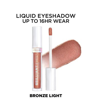 L'Or al Paris Brilliant Eyes Shimmer Liquid Eye Shadow Bronze Light 0.1 oz - Pack of 1 - Buy Online on GoSupps.com