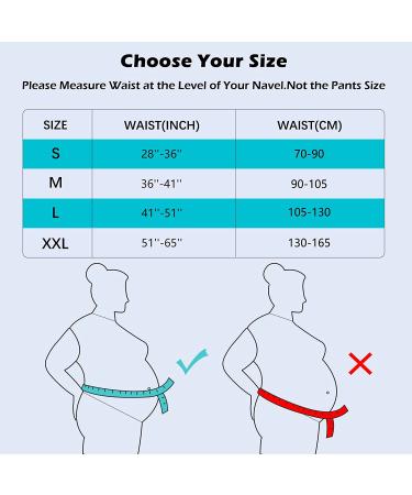FREETOO Lower Back Brace for Men and Women - Lumbar Support Belt for Heavy Lifting - Relief for Sciatica and Herniated Disc - Size L (Waist 41-51) Blue - Buy Online on GoSupps.com