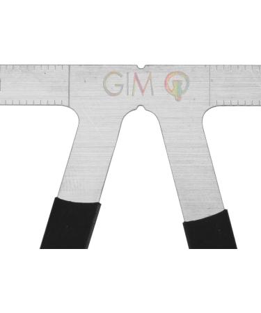 Eyebrow Drawing Shaping Template Eyebrow Ruler with Scale Practical Three Points Positioning Eyebrow Makeup Aid Accessories Reusable Eye Brow Measurement Tool Made of Alloy - Buy Online on GoSupps.com