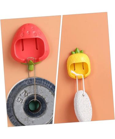 HOMSFOU 8pcs Cartoon Toothbrush Holder Set - Self-Adhesive Bathroom Organizer for Kids - Durable Toothpaste & Toothbrush Storage Decor - Buy Online on GoSupps.com