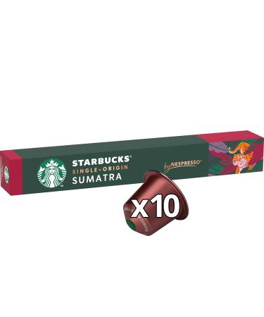 Shop Starbucks Sumatra by Nespresso | Dark Roast Coffee Capsules (80 Count) - International Shipping Available - Buy Online on GoSupps.com