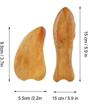 Wytino Massage Plate - Wooden Gua Sha Scraping Board for Face & Muscle Pain Relief | Stress Reduction Tool | International Shipping - Buy Online on GoSupps.com