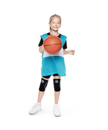 Rehband Knee Brace for Kids - 5mm SBR/Neoprene Compression Support for Football Tennis & Running | Size S - Black - Buy Online on GoSupps.com