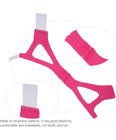 Anti Snoring Chin Strap - Snore Relief Solution for Adults - Breathable & Adjustable - Red - Buy Online on GoSupps.com