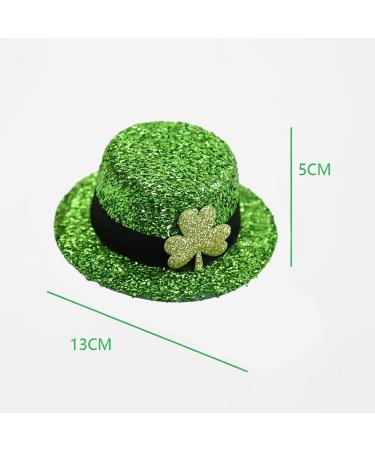 JAYIOLA ST. Patrick's Day Hat Hair Clip Mini for Women Girls Hair Clip in - Buy Online on GoSupps.com