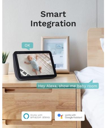 WUUK 4MP Indoor Security Camera - Pan Tilt Cam for Baby Monitor - Wi-Fi Home Security Pet Camera - Motion Detection & Tracking, Night Vision, 2-Way Audio - Alexa & Google Compatible - Buy Online on GoSupps.com