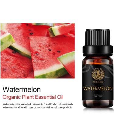100% Pure Watermelon Essential Oil - Therapeutic Grade for Diffusers & Skin Care | 10ml Aromatherapy Oil for Humidifiers - Buy Online on GoSupps.com