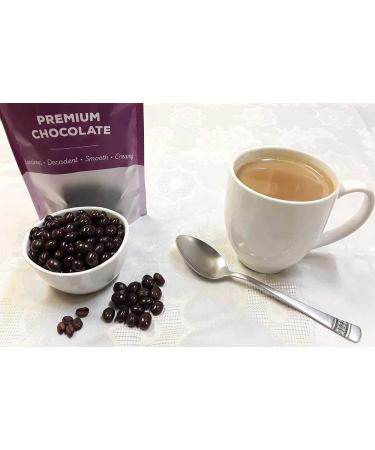 Madelaine Premium Dark Chocolate Covered Espresso Coffee Beans - 1 LB: Decadent Treat for Coffee Lovers - Buy Online on GoSupps.com
