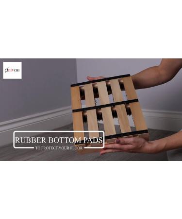 DIVCHI Wooden Outdoor Doormat Boot Scraper - Outside Shoe Scrubber Brush - Cleans Deep Removes All Outdoor Dirt Snow Mud and Sand. Construction Hiking Cleaner - Buy Online on GoSupps.com