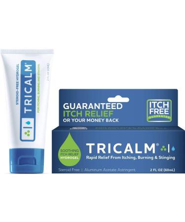 Tricalm Hydrogel Aluminum Acetate Astringent - 2 oz Pack of 2