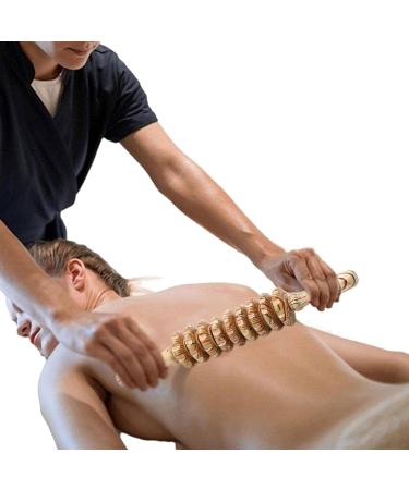 Defacto Wood Massage Tab - Versatile Body Forming Tools for Lymphatic Massage | Ideal for Shoulders Abdomen Arms Thighs & Legs - Buy Online on GoSupps.com