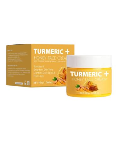 G n rique Turmeric Honey Face Cream - Natural Glow Moisturizing Cream | Anti-Aging Turmeric Skin Care Moisturizing and Refreshing Cream | Moisturizing Face Cream for