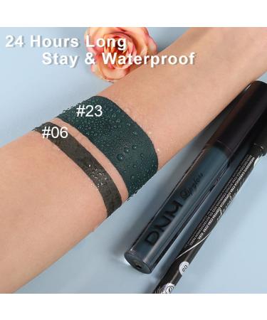EVPCT 2Pcs Matte Dark Green Lipstick and Lip Liner Gloss Makeup Set - Long Lasting 24H Matte Liquid Lipstick with Lip Liner for Original 24 Hour Wear - 0.21 Fl Oz (Pack of 2) - Buy Online on GoSupps.com