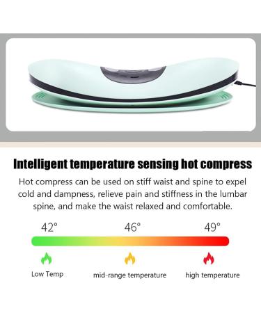 Intelligent Electrical Lumbar Traction Device - 3 Gear Heat Settings & 10-Minute Timer for Spine Stretching & Relaxation - Buy Online on GoSupps.com
