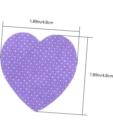 minkissy Lint Free Wipes Gel Nail Remover 200 sheets Removers Removal Heart Shaped Polish Makeup Nail Remover Wipes Travel Acrylic Nail Remover Lint Free Nail Wipes 4.8x4.8cm Purple - Buy Online on GoSupps.com