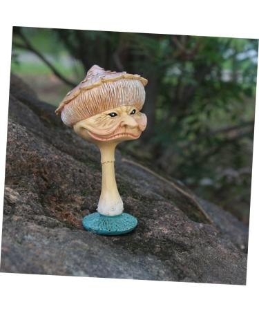IWOWHERO Mushroom Ornament Halloween Mushroom Figurine Gnomes Mushroom Decor Mushrooms Synthetic Resin - Buy Online on GoSupps.com