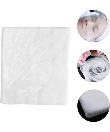 CLISPEED Lot de 100 compresses jetables en tissu facial en coton blanc pour salon de beaut masque en tissu fin adapt au visage usage professionnel pour soins esth tiques - Buy Online on GoSupps.com