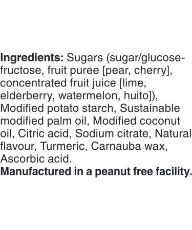 REALFRUIT Red & Green Santas Christmas Holiday Gummies - Cherry & Lime Flavoured Plant Based Gummies No Artificial Colours or Flavours Gift Candy Kids Candy 225g Unit Pack - Buy Online on GoSupps.com