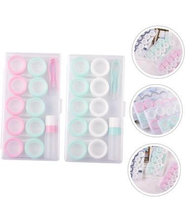 Buy Solustrie 4-Slot Storage Box for Colored Contact Lenses | Portable Travel Case | Durable & Compact Contact Lens Container - Buy Online on GoSupps.com