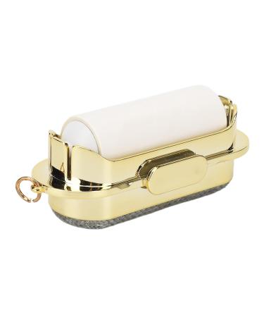 Double Sided Travel Lint Roller - Mini Portable Luxury Lint Remover for Clothes Bags & Fur | Reusable with Wrist Strap - Buy Online on GoSupps.com