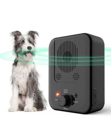 Anti Barking Device Bark Control Device with Sonic to Stop Dog Bark Dog Barking Deterrents with Adjustable 3 Level Sonic Bark Up to 50 Ft. Range Safe for Dogs White