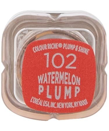 L'Oreal Paris Makeup Colour Riche Plump And Shine Lipstick - Watermelon Plump -  0.1 oz  - Buy Online on GoSupps.com