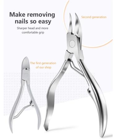 PSGS Multifunctional Colorful Olecranon Scissors Toenail Ingrown Remover Nail Art Cuticle Nipper Clipper Edge Cutter Manicure Plier (Color : 01) White - Buy Online on GoSupps.com
