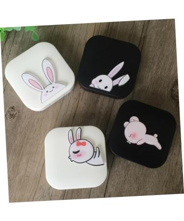 JECOMPRIS 3ST Holder for Lens Containers - Cute Colored Contact Lens Case Portable Lens Tanks - Set of 3 - Buy Online on GoSupps.com
