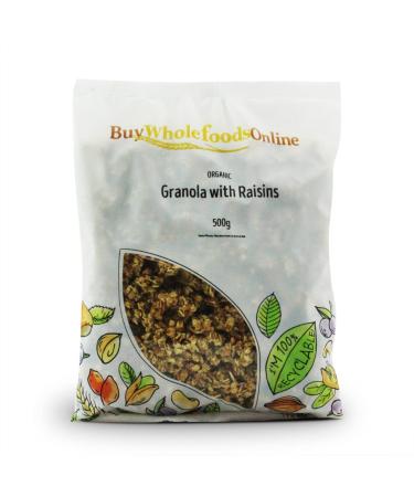 Organic Granola with Raisins 500g