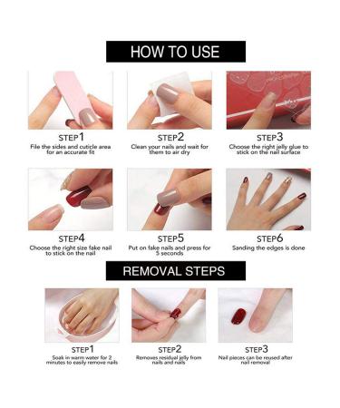 YoYoee 24 PCS Nude Almond Press on Nails - Cute Daisy False Nails for Women and Girls - Buy Online on GoSupps.com