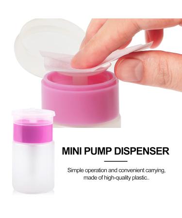 COSCELIA SLIP Solution 60ml - Mini Pump Dispenser with 100 Nail Cleaning Cloths | Nail Art & Manicure Tool - Buy Online on GoSupps.com