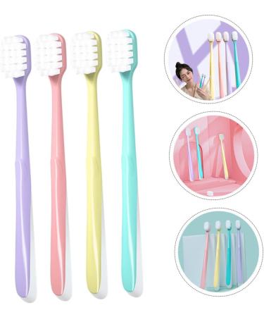 ULTECHNOVO Soft Cotton Toothbrush Set - 4 Pack for Men | Whitening & Gentle Care | International Shipping Available - Buy Online on GoSupps.com