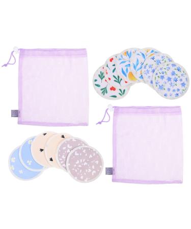 GLEAVI Reusable Breast Pads Set - Cotton Breastfeeding Supplies - Washable & Eco-Friendly Breast Milk Pads for Nursing Mothers - Buy Online on GoSupps.com