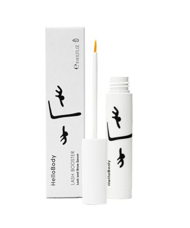 HelloBody HelloBody Lashbooster Eyelash Serum 6ml For longer fuller lashes Fragrance-free and gentle on the eye area Natural formula Hormone-free eyelash serum Serum for