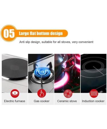 CTDWNT 34cm Grill Pan Korean Round Non-Stick Barbecue Frying Outdoor Barbecue Camping BBQ Travel Pan Q6A6 Accessories - Buy Online on GoSupps.com