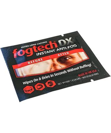 100-Pack MotoSolutions FogTech DX Anti-Fog Wipes for Clear Vision | 100 Pieces - Buy Online on GoSupps.com