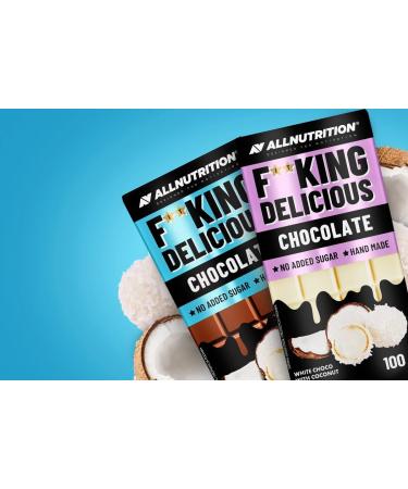  ALLNUTRITION Allnutrition Fitking Delicious Chocolate White Choco With Coconut 100g - Buy Online on GoSupps.com