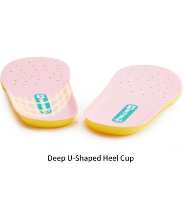 BMCiTYBM Baby Shoe Inserts - Breathable Cushioning Insoles, Pink, 18-24 Months - Buy Online on GoSupps.com