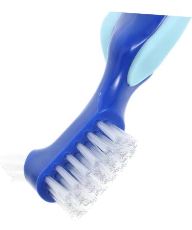 Hoement 4-Piece Dental Prosthesis Cleaning Brush Set | Best Toothbrush for Dentures & Dental Care | International Shipping - Buy Online on GoSupps.com
