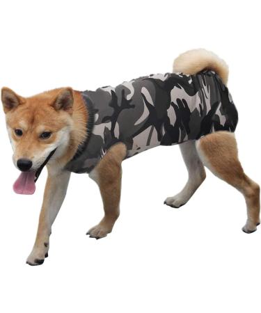 Komate XL Camouflage Pet Surgery Recovery Suit for Dogs & Cats - Anti-Licking Abdominal Wound Protector Clothes - Buy Online on GoSupps.com