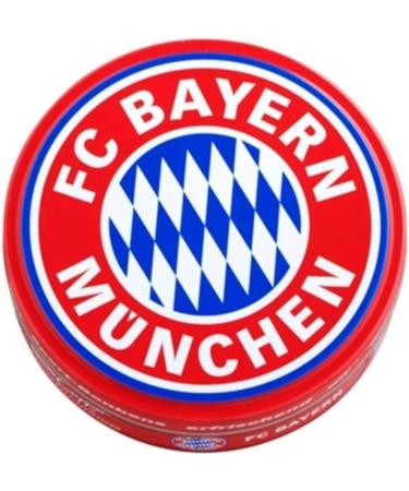 FC Bayern Munich Candy - Decorative Metal Tin Cherry & Ice Flavor 200g Hard Caramel with FCB Sticker - International Shipping - Buy Online on GoSupps.com
