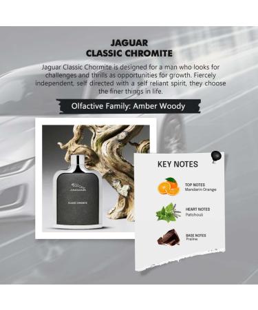 Jaguar Jaguar Classic Chromite Men EDT Spray 3.4 oz - Buy Online on GoSupps.com