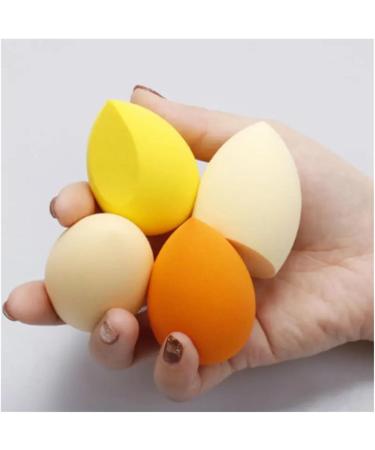 4pcs/bag Fashion Make Up Blender Cosmetic Puff Makeup Sponge Foundation Powder Sponge Beauty Tool Makeup Tool Accessories(02) - Buy Online on GoSupps.com