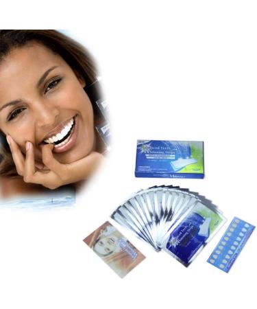 Fast & Painless 28 White Strips Teeth Whitening Kit - Home Bleaching for Bright Smiles - Buy Online on GoSupps.com