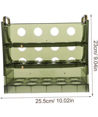 PRETYZOOM Capacity Flip -layer Multilayer Plastic Organizer Container Grid for Rack Storage Refrigerator - Buy Online on GoSupps.com