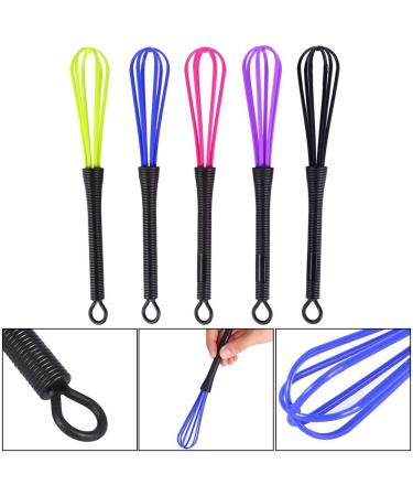 5PCS Plastic Salon Barber Hair Color Dye Cream Whisk - Kitchen Balloon Mixer Tool - Buy Online on GoSupps.com
