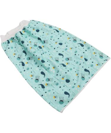 Washable Diaper Skirt Free Elastic Waist Skin-Friendly Cotton Fabric Portable Incontinence Mat for Nap or Sleep at Night (XL) - Buy Online on GoSupps.com