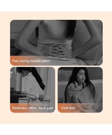 Uterus Heating Belt | Menstrual & Back Pain Relief | Digital Display | USB Rechargeable & Rapid Heat - Buy Online on GoSupps.com