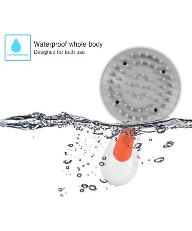 Buy Waterproof Electric Scalp Massager Comb - Vibration Hair Growth Brush for Stress Relief | International Shipping Available - Buy Online on GoSupps.com