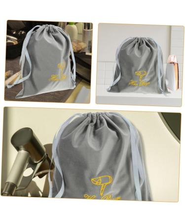 Gogogmee 2pcs Hair Dryer Storage Bag Drawstring Bags Hair Dryer Bag Drawstring Pouch Hair Blow Dryer Bag Hair Blower Bag Drawstring Storage Bag Blow Dryer Pouch Hair Dryer Organizers Bag 35.00X30.00X0.50CM Grey - Buy Online on GoSupps.com